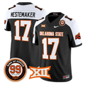 Drew Mestemaker Jersey #17 Oklahoma State 2026 Leslie O'neal Stitched