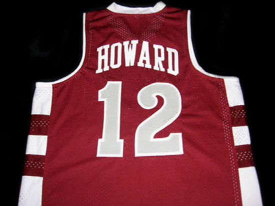 Dwight Howard Jersey #12 Saca High School Basketball Maroon