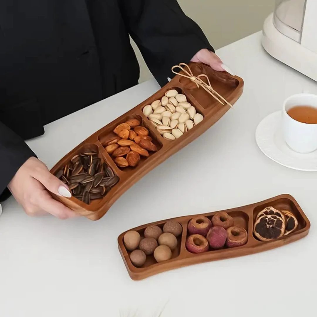 Earth Tone Appetizer Serving Tray