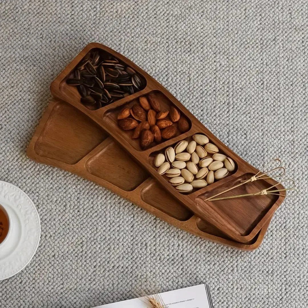 Earth Tone Appetizer Serving Tray