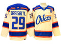 Edmonton Oilers #29 Leon Draisaitl Light Beige Alternate Jersey