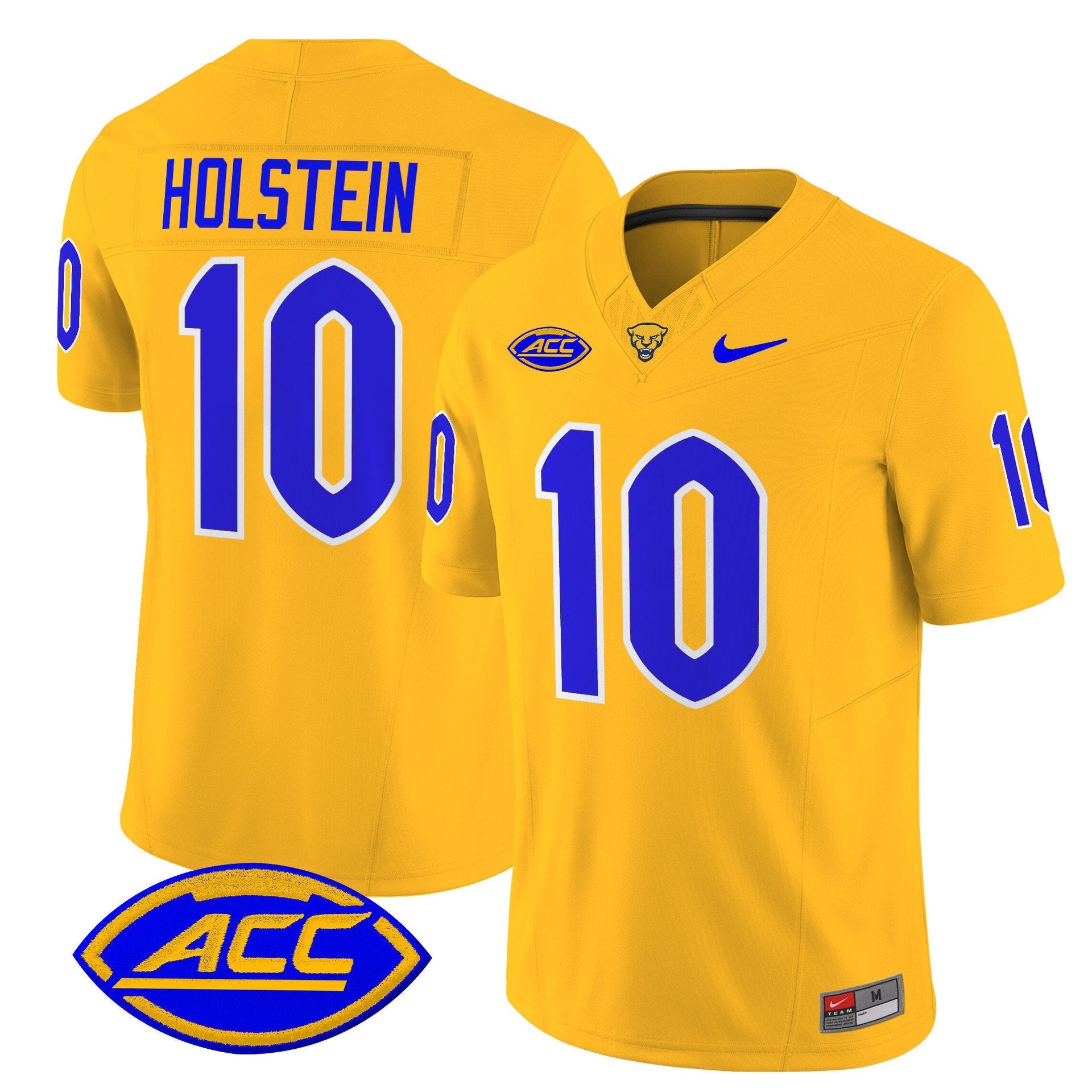 Eli Holstein Jersey #10 Pittsburgh Panthers 2025 Limited Stitched