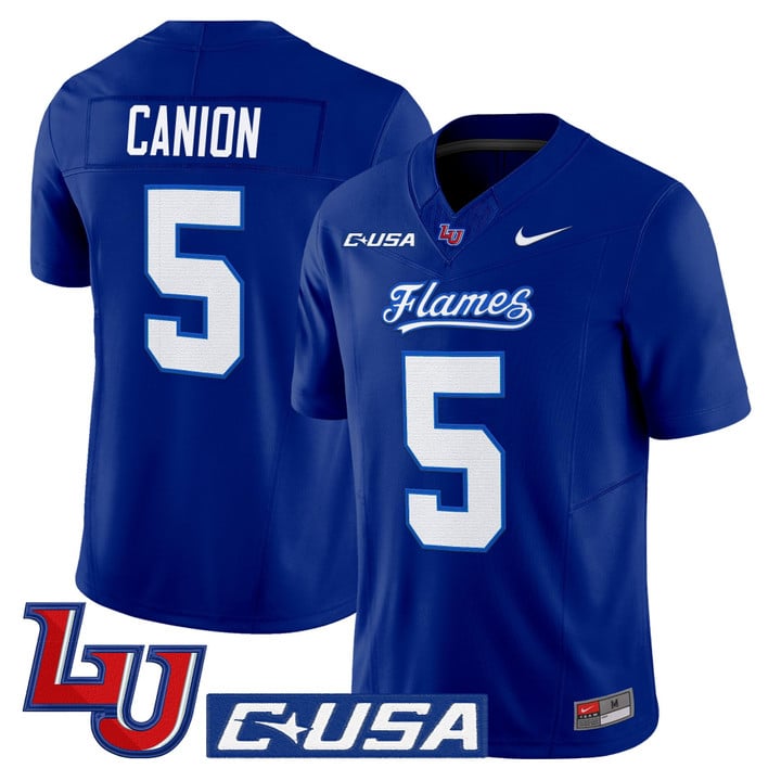 Elijah Canion Jersey #25 Liberty Flames 2025 Vapor Limited Stitched