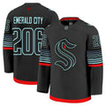 Emerald City Jersey #206 Seattle Kraken 2025 - 26 Premium Non-Glow All Stitched