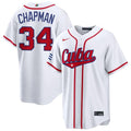 Emmanuel Chapman Jersey #34 Cuba Team 2026 World Baseball Classic White