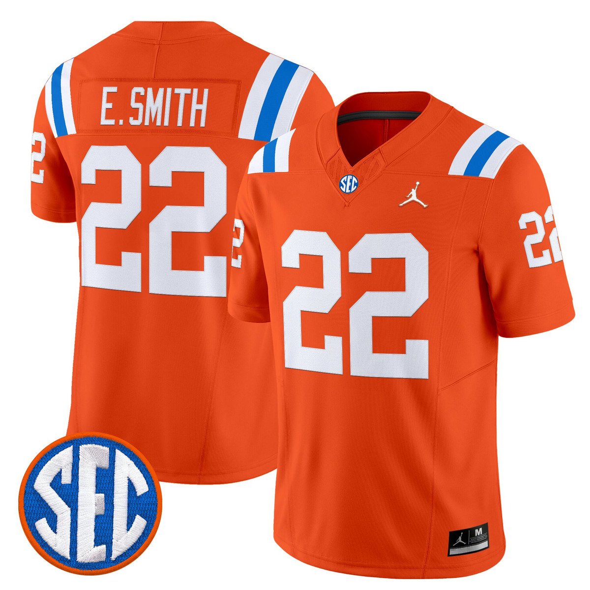 Emmitt Smith Jersey #22 Florida Gators 1960s Throwback Vapor Limited
