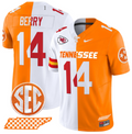 Eric Berry Jersey #14 Tennessee Volunteers Split Vapor Football Stitched