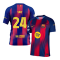 Eric Garcia 24 Barcelona 2025-26 Home Jersey – Scarlet