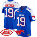 Eric Dickerson Jersey #19 SMU Mustangs 2025 Vapor Limited Stitched
