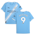 Erling Haaland 9 Manchester City 2025-26 Home Men Jersey – Sky Blue