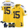 Ernest Hausmann Jersey #15 Michigan Wolverines 2025 Stitched