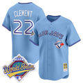 Ernie Clement Jersey #22 Toronto Blue Jays 1993 World Series Throwback