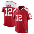 Evan Simon Jersey #12 Temple Football 2025 Vapor Limited Stitched