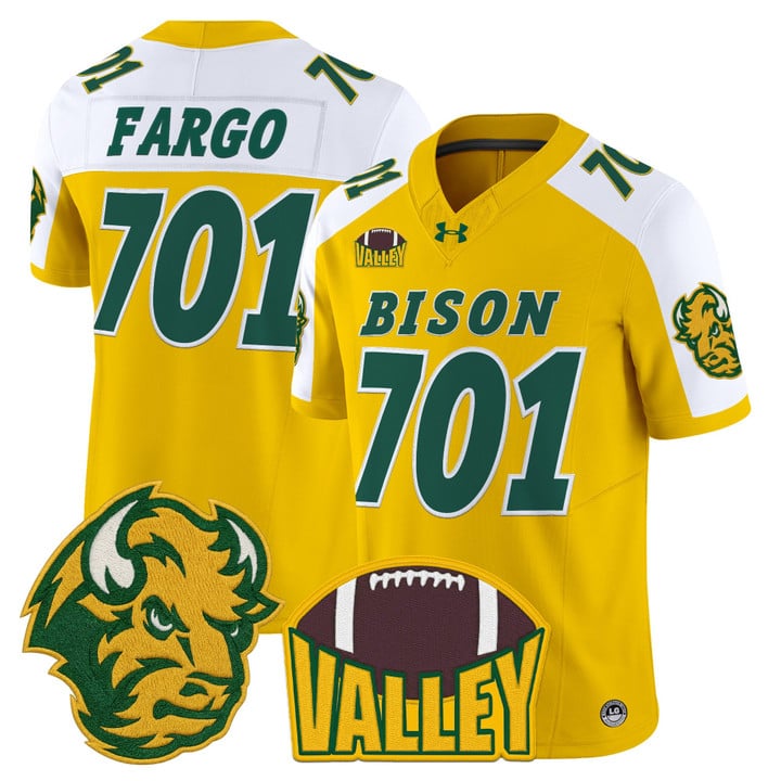 Fargo Jersey #701 North Dakota State Bison 2025 Limited Stitched