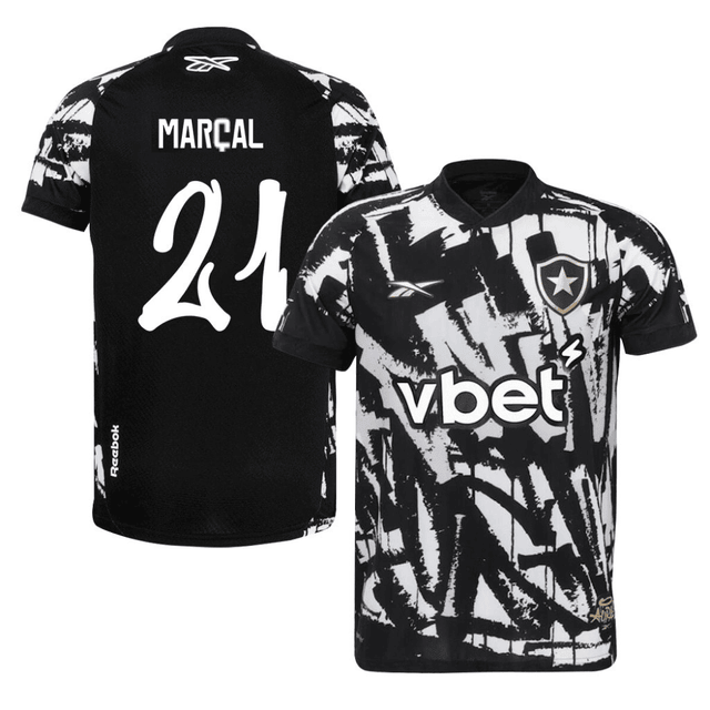 Fernando Marcal #21 Botafogo 2025-26 Fourth Jersey – Black
