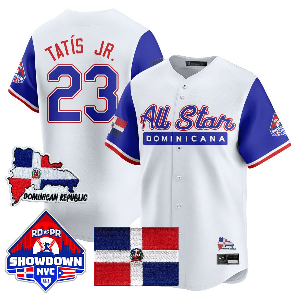 Fernando Tatís Jr Jersey #23 Dominican Republic MLB All-Star 2025