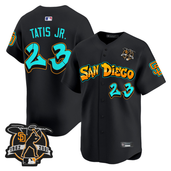 Fernando Tatis Jr Jersey #23 San Diego Padres Graffiti Barrio Edition