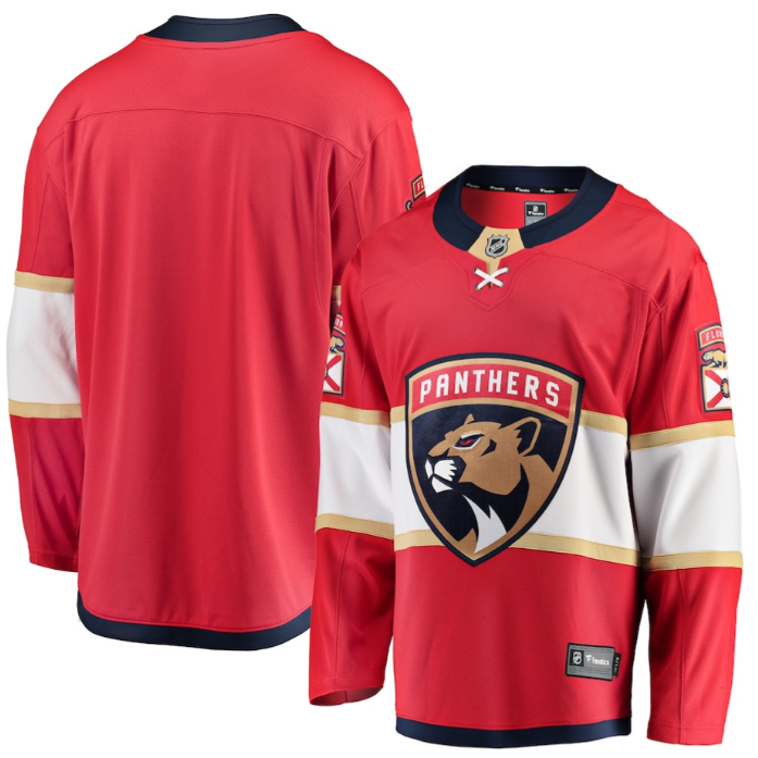 Florida Panthers 2025 Breakaway Player Men Jersey