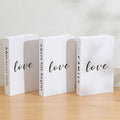 Forever Inspirational Book Stack Home Decor