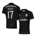 Francisco Trincão 17 Sporting CP 2025-26 Away Match Jersey – Black