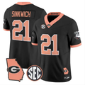 Frank Sinkwich Jersey #21 Georgia Bulldogs 2026 The Big Peach Stitched