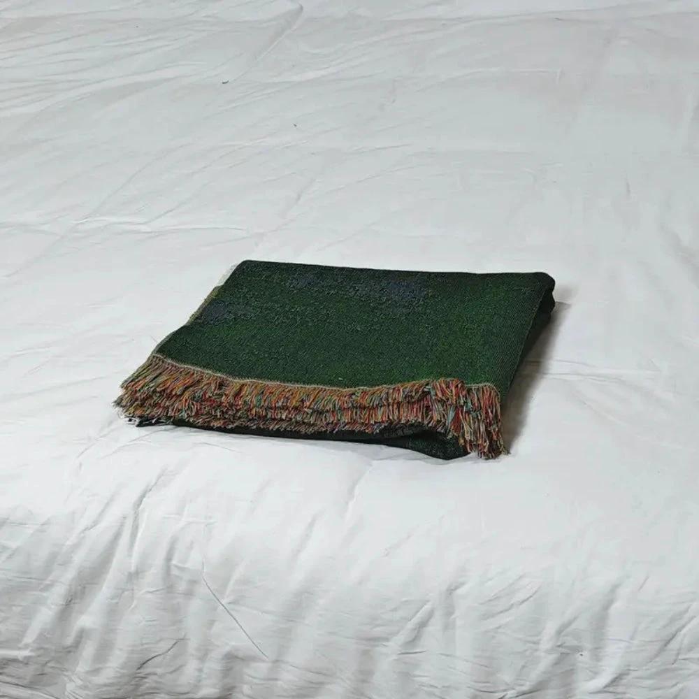 Frida Sheep Woven Throw Blanket