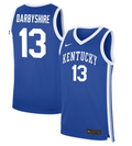 Grant Darbyshire Jersey #13 Kentucky Wildcats NIL Basketball Royal