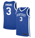 Georgia Amoore Jersey #3 Kentucky Wildcats NIL Basketball Royal