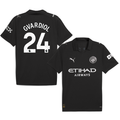 GVARDIOL #24 Manchester City 2025-26 Away Jersey – Black