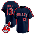 Gabriel Arias Jersey #13 Cleveland Indians Ricky Wild Thing Vaughn Stitched