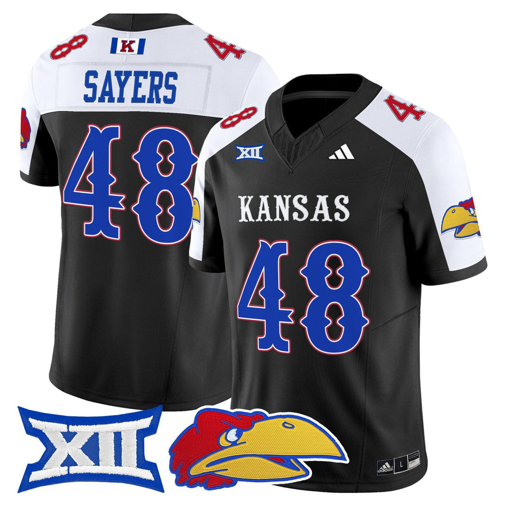 Gale Sayers Jersey #48 Kansas Jayhawks 2025 Vapor Limited Stitched