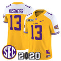 Garrett Nussmeier Jersey #13 LSU Tigers 2020 National Champions
