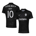 Geny Catamo 10 Sporting CP 2025-26 Away Match Jersey – Black