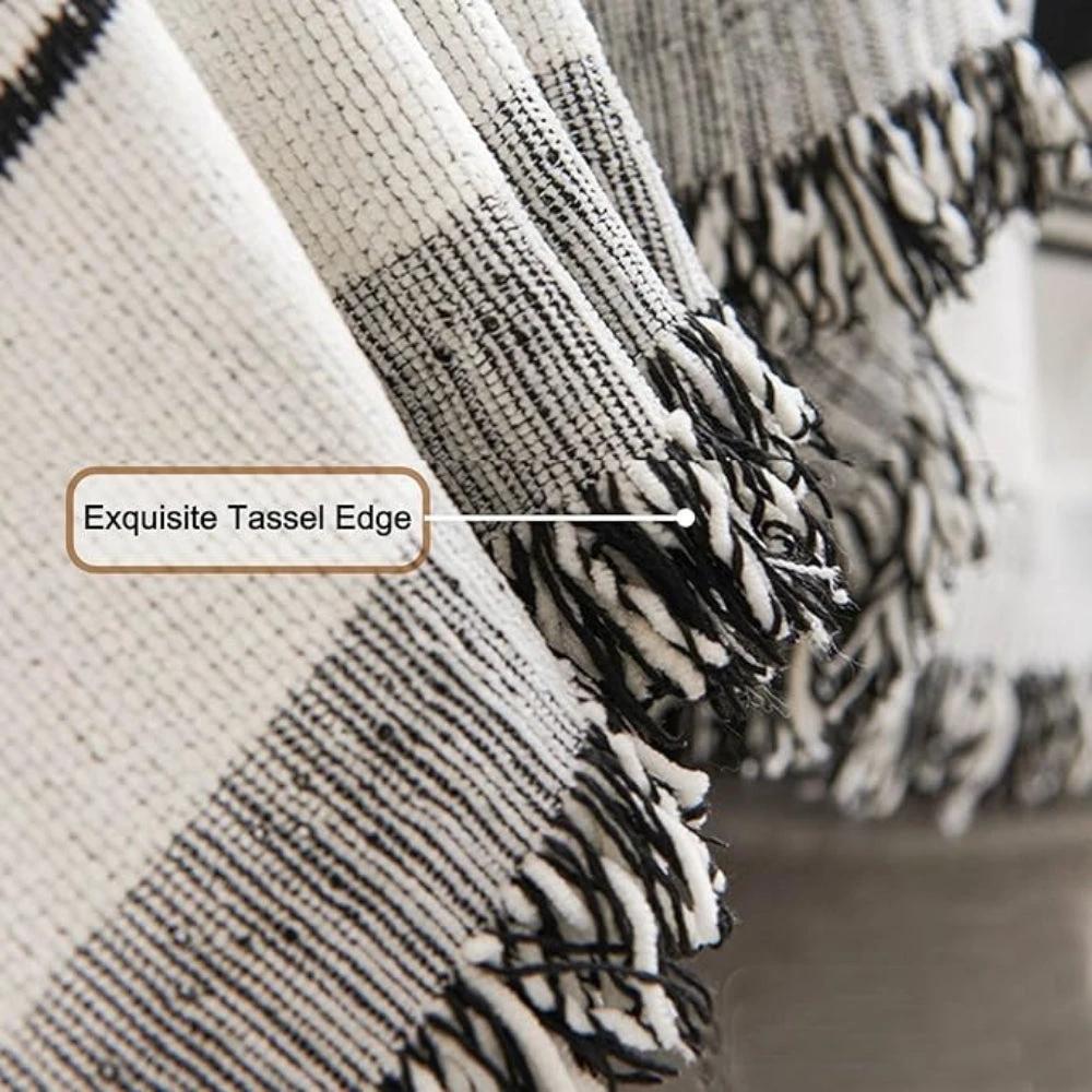 Geometric Boho Sofa Cover Throw