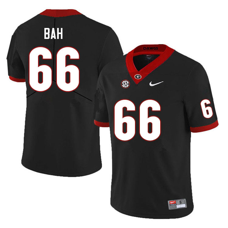 Georgia Bulldog #66 Aliou Bah College Football Jersey Stitched