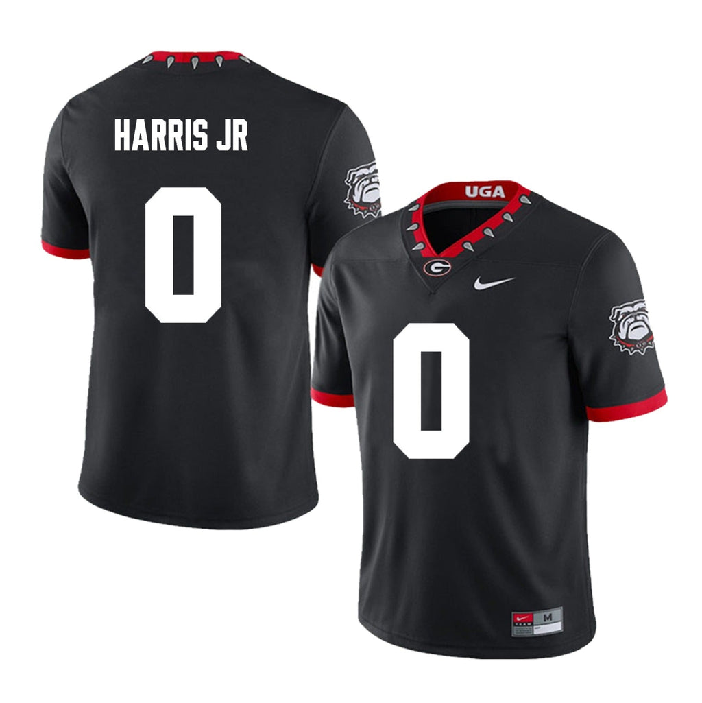 Georgia Bulldogs #0 Gabe Harris Jr. Football Jersey Stitched