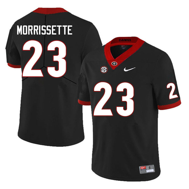 Georgia Bulldogs #23 De’Nylon Morrissette College Football Jersey Stitched