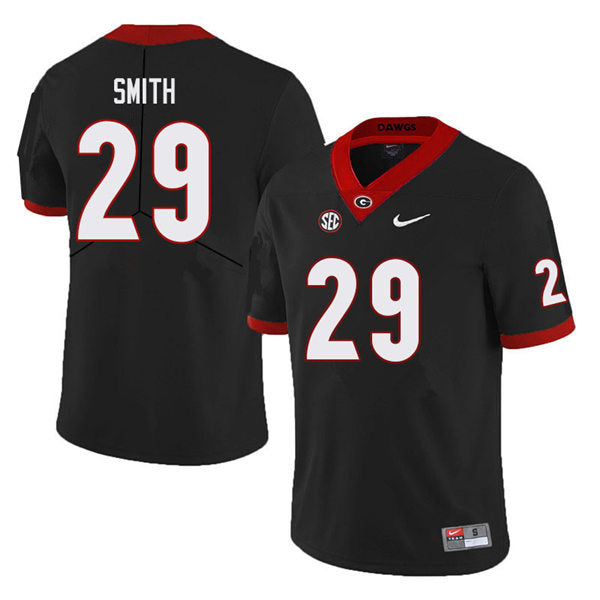 Georgia Bulldogs #29 Christopher Smith College Football Jersey Stitched