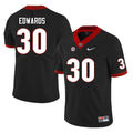 Georgia Bulldogs #30 Daijun Edwards College Football Jersey Stitched