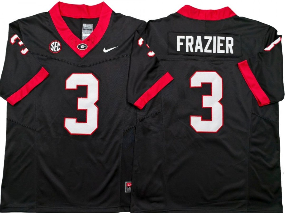 Georgia Bulldogs #3 Nate Frazier Vapor F.U.S.E. Limited Jersey Stitched