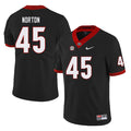 Georgia Bulldogs #45 Bill Norton Football Jersey Stitched
