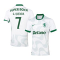 Geovany Quenda 7 Sporting CP 2025-26 Third Match Jersey – White