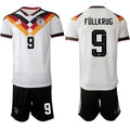 Germany #9 FULLKRUG Jerseys National Team x World Cup 2026 Home White On Field Soccer