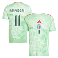 Giacomo Raspadori 11 Italy National Team 2025-26 Away Men Jersey – Green