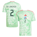 Giovanni Di Lorenzo 2 Italy National Team 2025-26 Away Men Jersey – Green