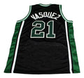Greivis Vasquez Jersey #21 Montrose Christian Basketball Black