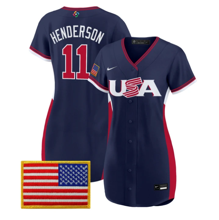Gunnar Henderson Jersey #11 Team USA 2026 World Baseball Dress Stitched