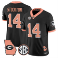 Gunner Stockton Jersey #14 Georgia Bulldogs 2026 The Big Peach Stitched