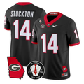 Gunner Stockton Jersey #14 Georgia Bulldogs 2026 Vince Dooley Stitched