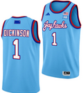 Hunter Dickinson Jersey #1 Kansas Jayhawks Basketball DRIP Alternate 2023-24 Baby Blue